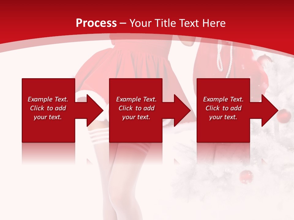 Sensual Portrait Woman PowerPoint Template