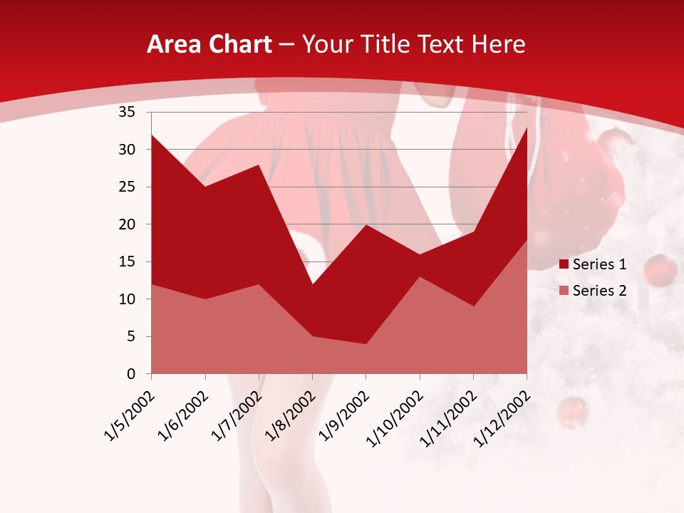 Sensual Portrait Woman PowerPoint Template