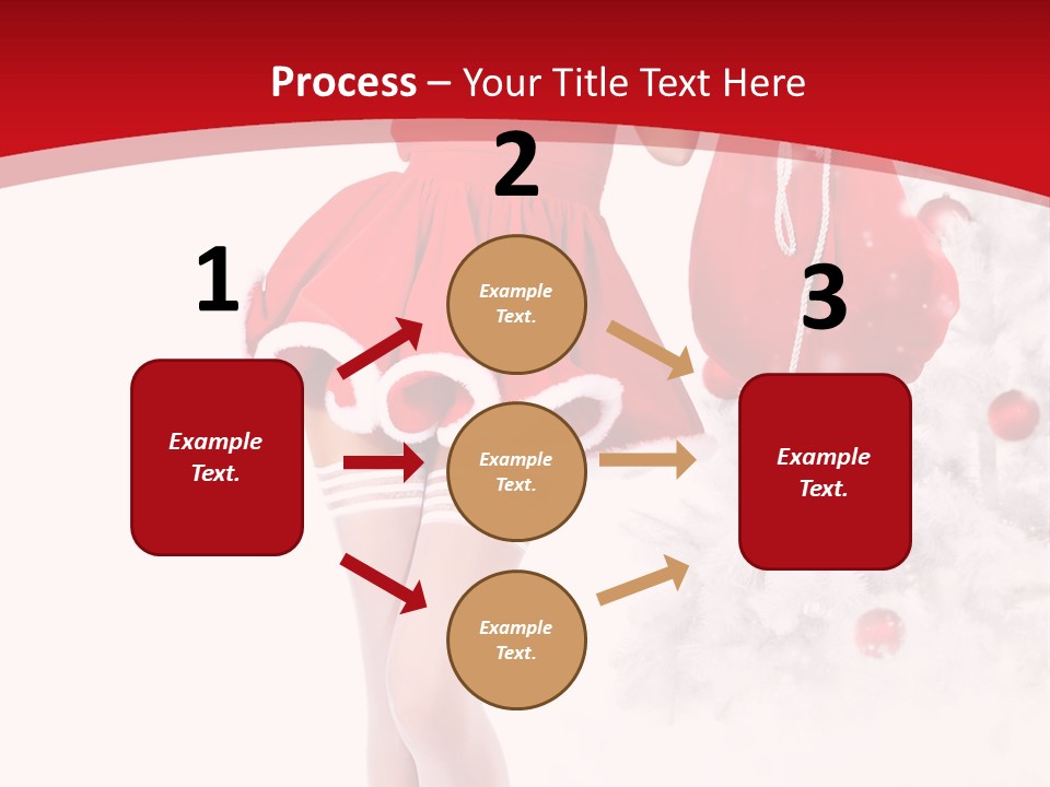 Sensual Portrait Woman PowerPoint Template