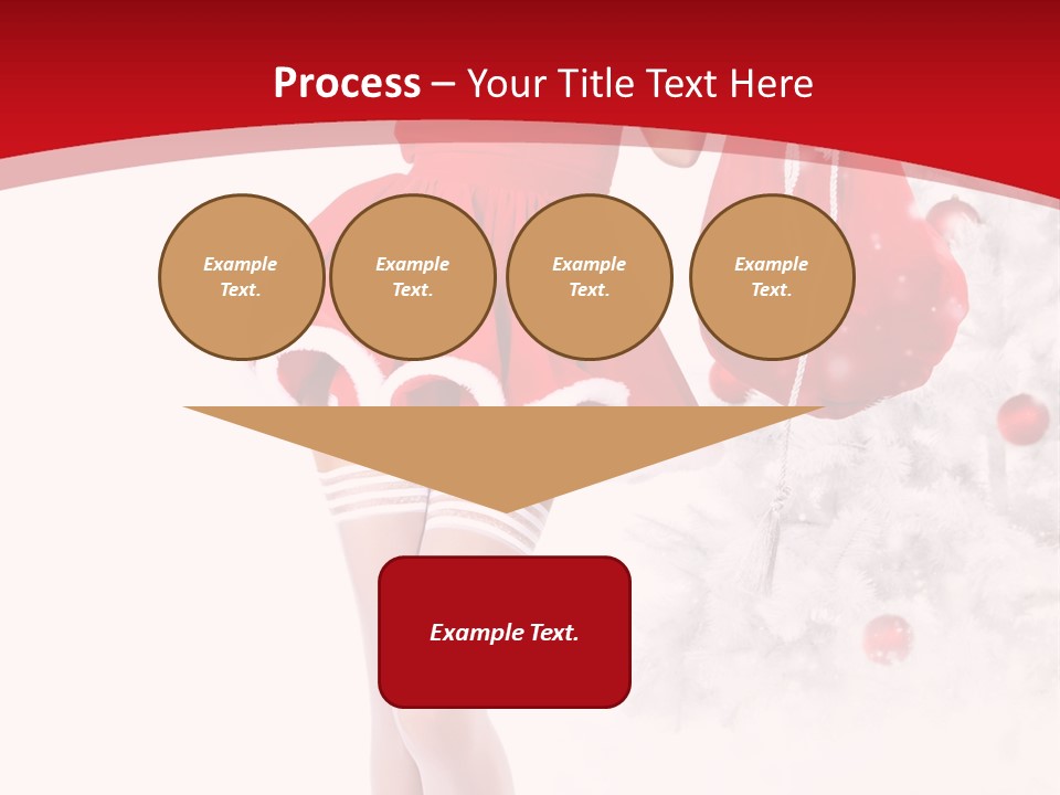 Sensual Portrait Woman PowerPoint Template