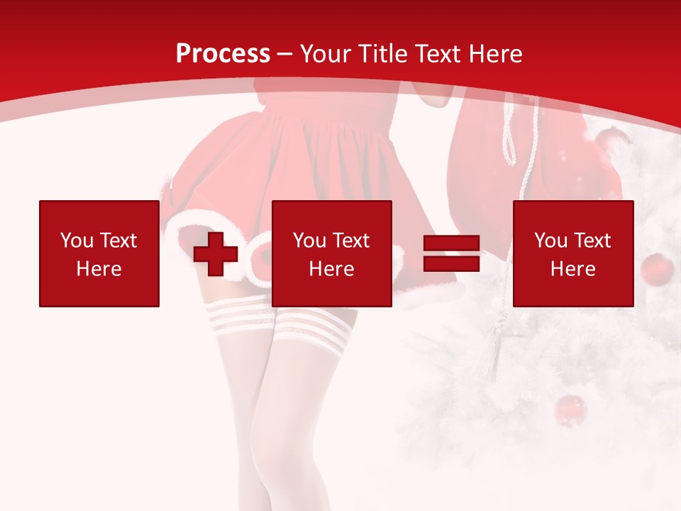 Sensual Portrait Woman PowerPoint Template