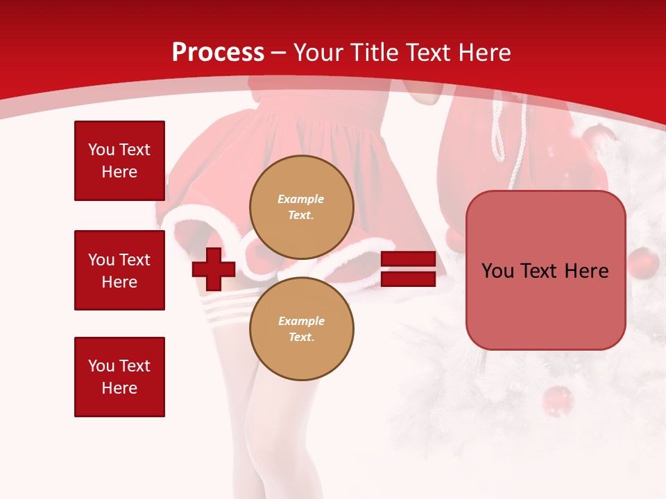 Sensual Portrait Woman PowerPoint Template