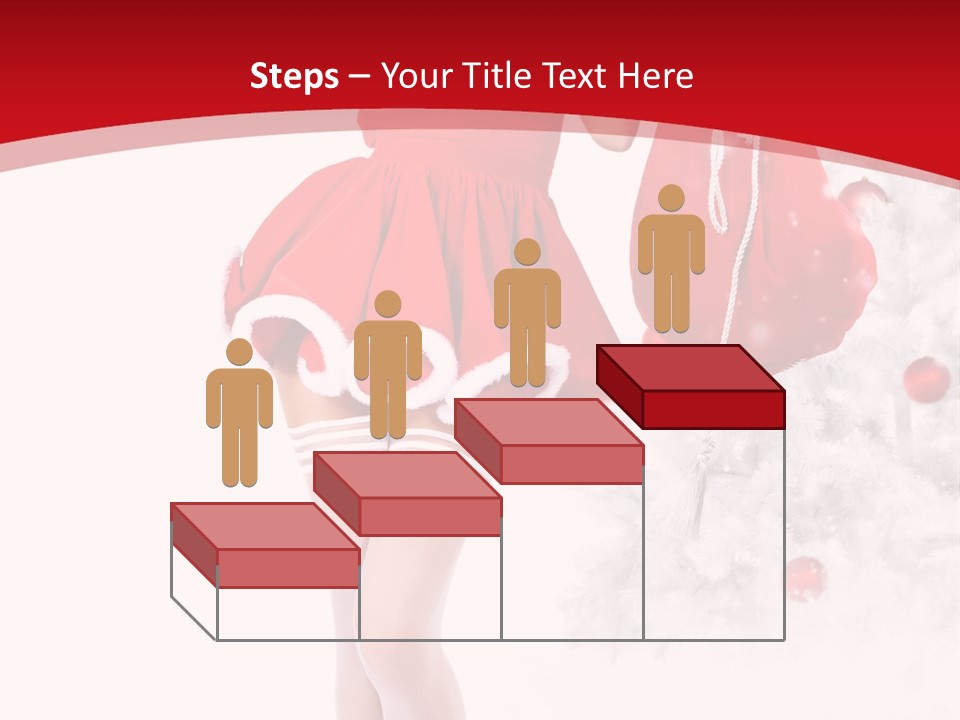 Sensual Portrait Woman PowerPoint Template