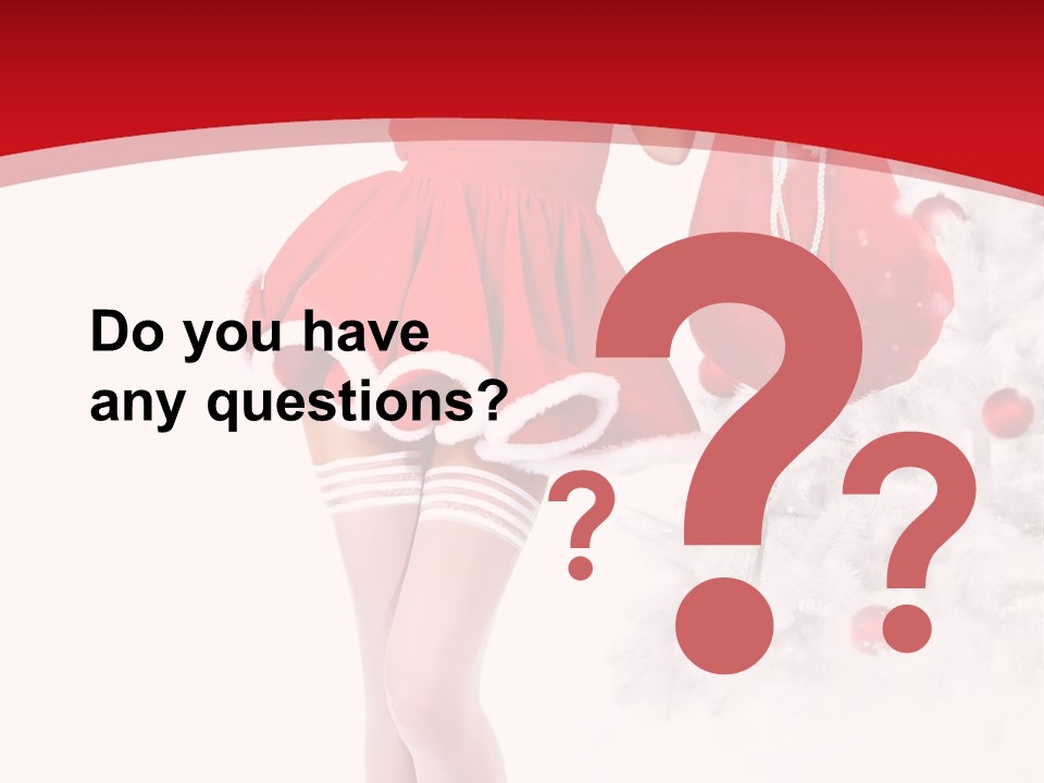 Sensual Portrait Woman PowerPoint Template