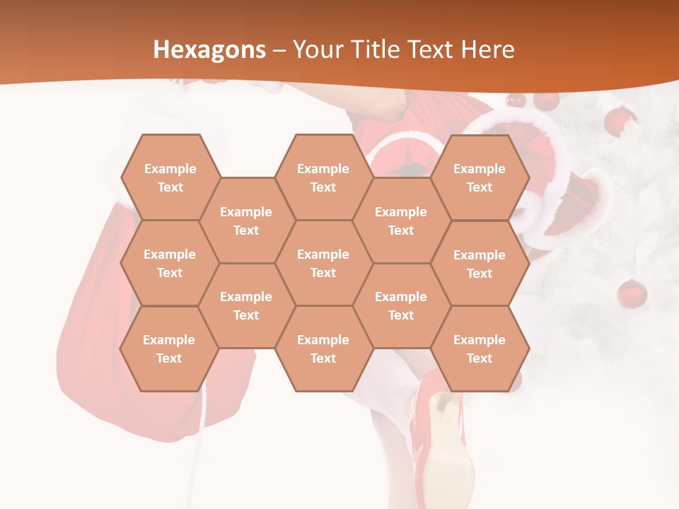 Star Gift Claus PowerPoint Template