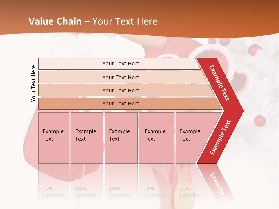 Star Gift Claus PowerPoint Template