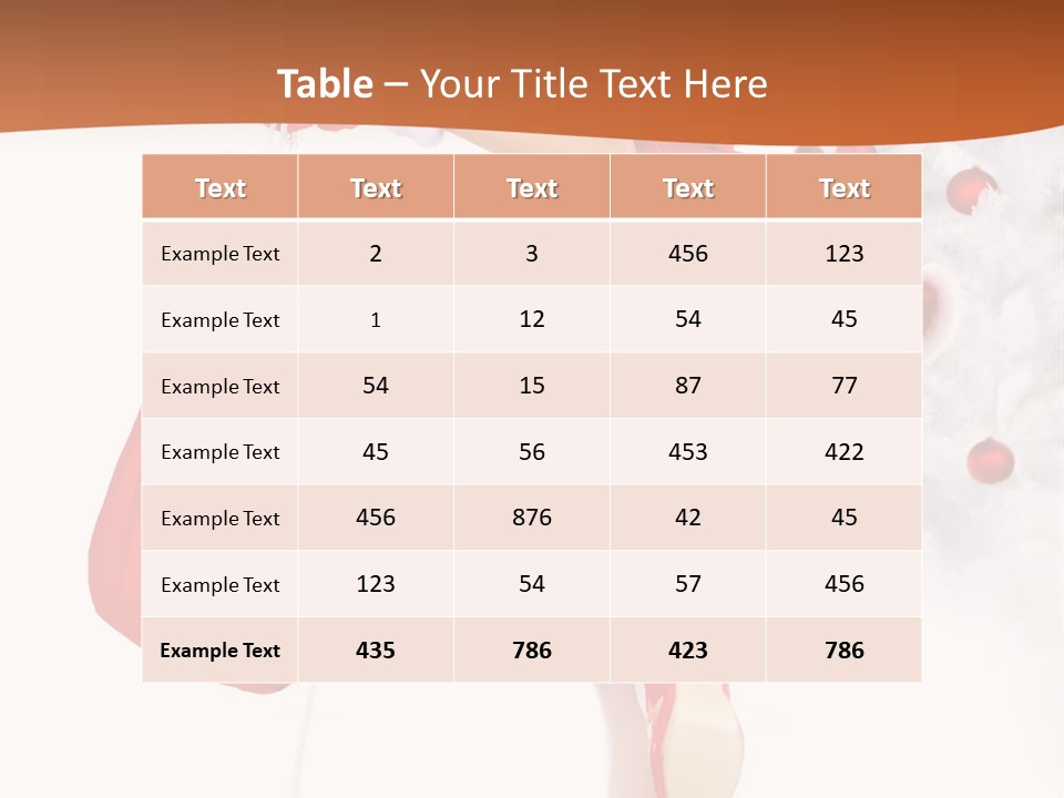 Star Gift Claus PowerPoint Template