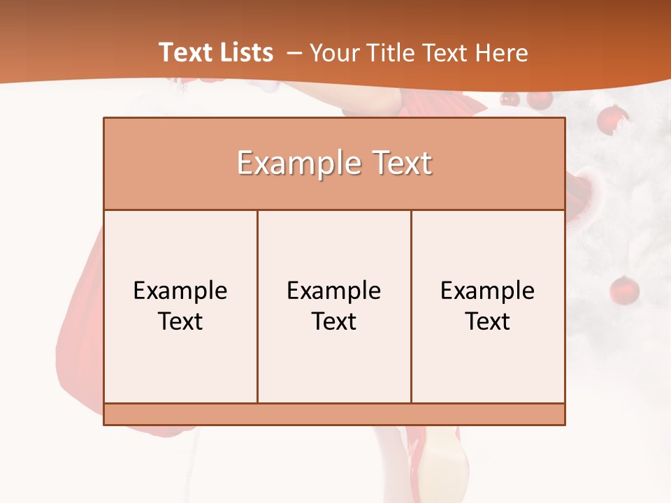 Star Gift Claus PowerPoint Template