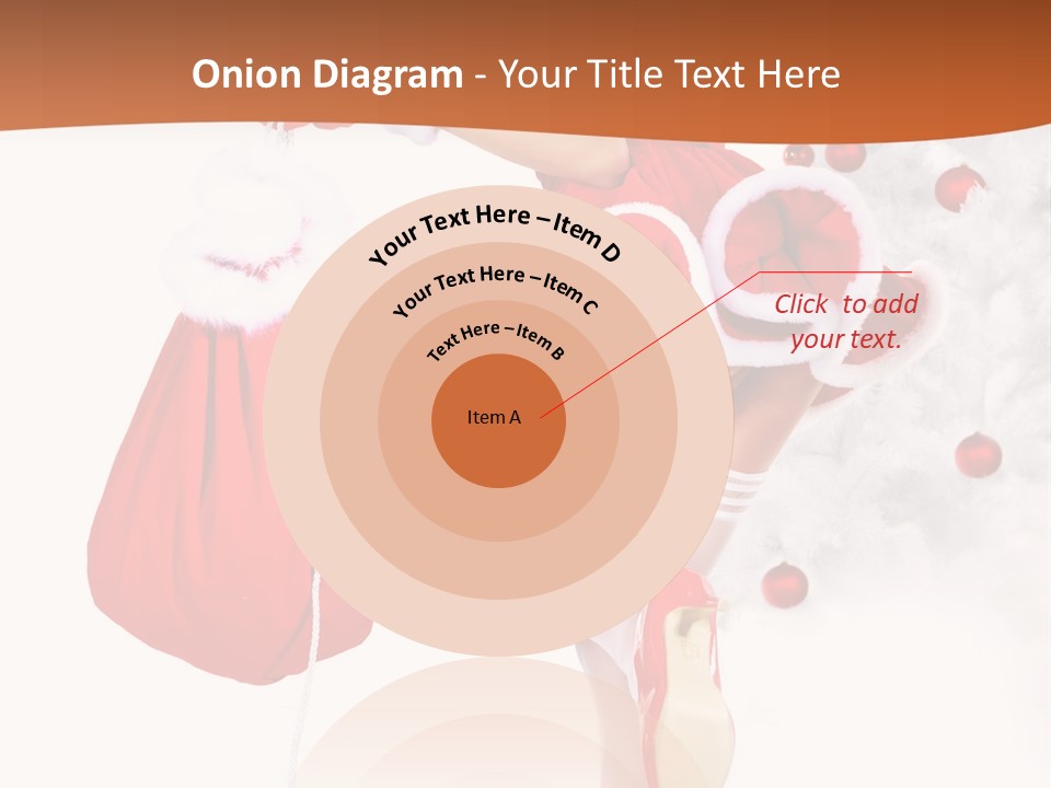 Star Gift Claus PowerPoint Template