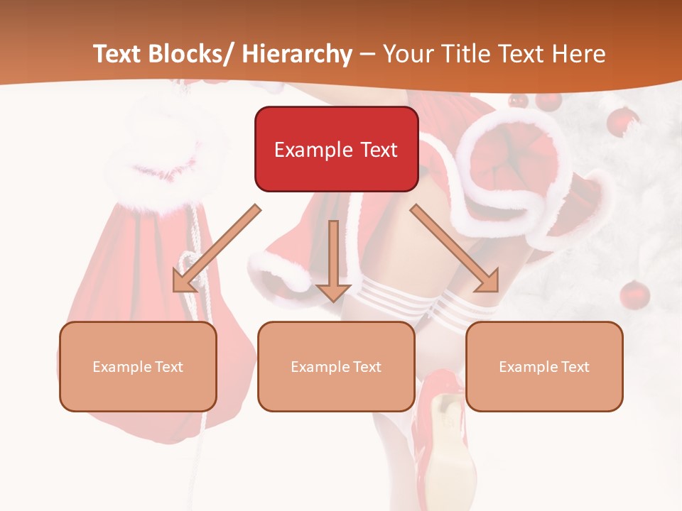 Star Gift Claus PowerPoint Template