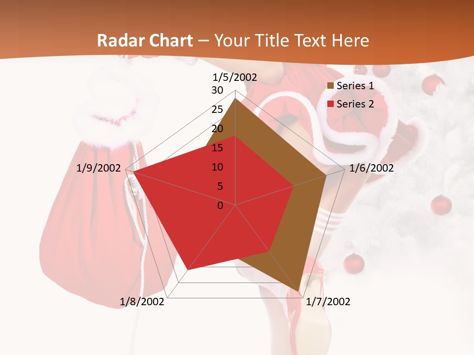 Star Gift Claus PowerPoint Template