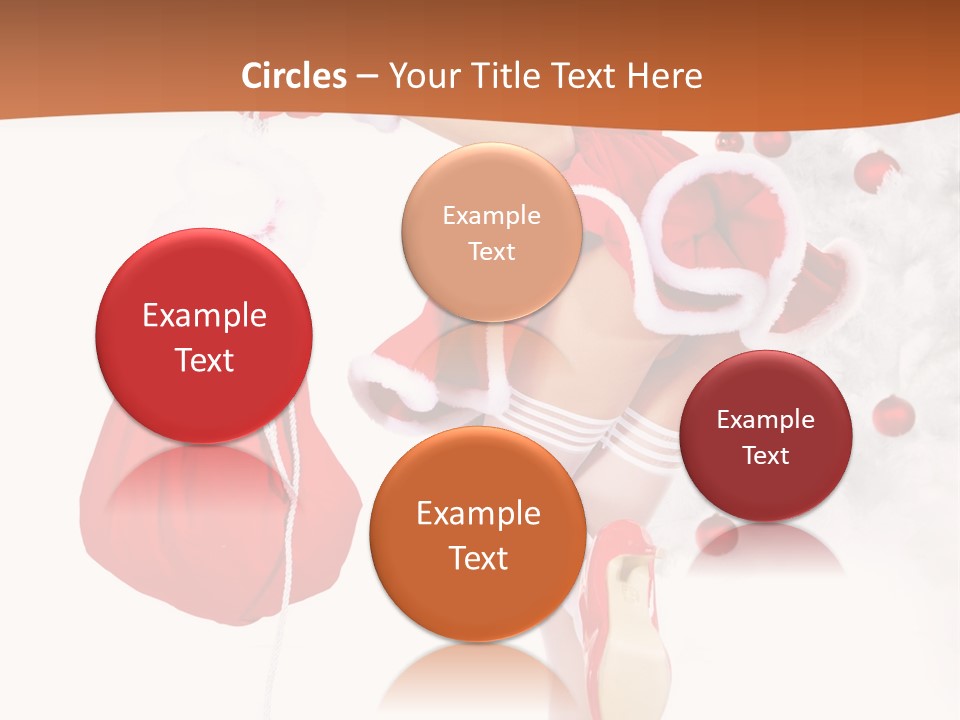 Star Gift Claus PowerPoint Template