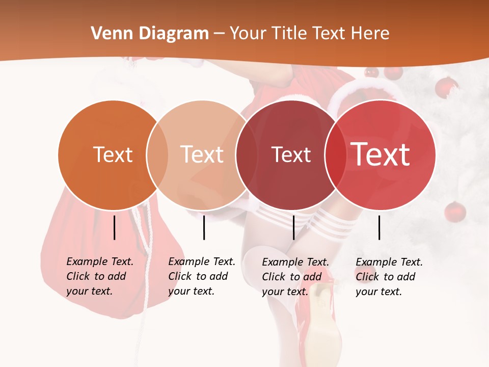 Star Gift Claus PowerPoint Template