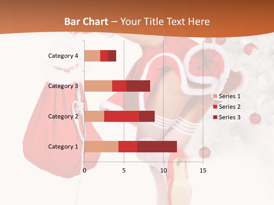 Star Gift Claus PowerPoint Template