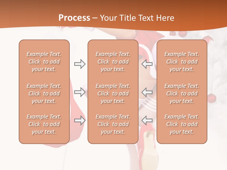 Star Gift Claus PowerPoint Template