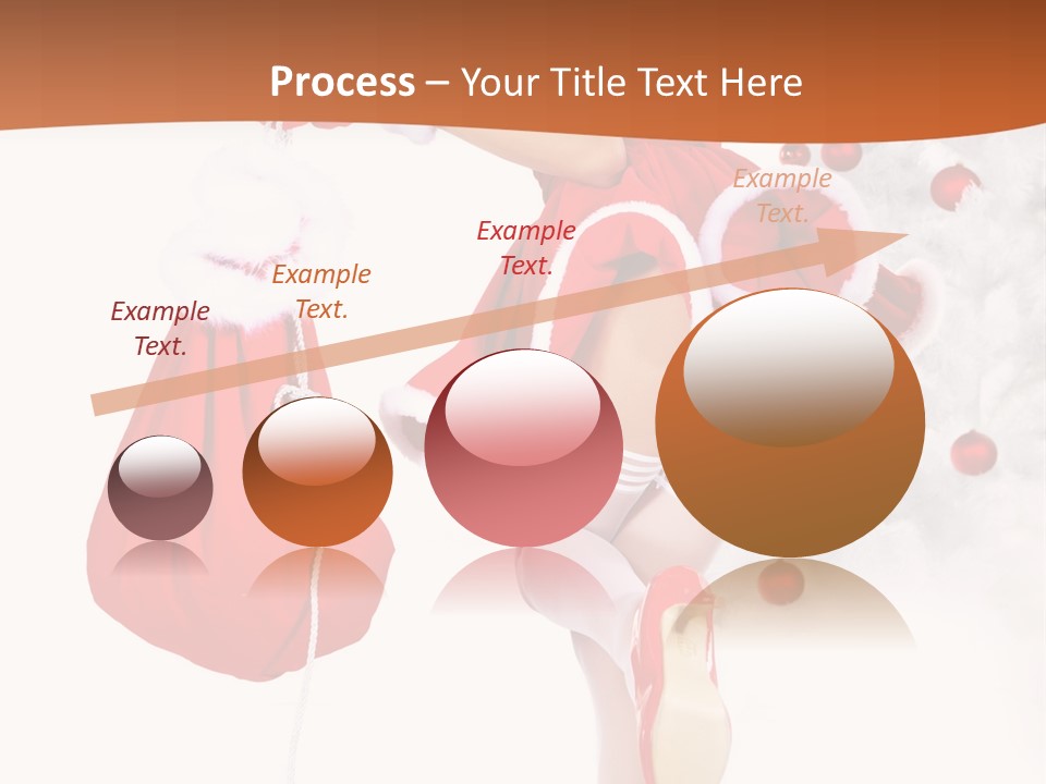 Star Gift Claus PowerPoint Template