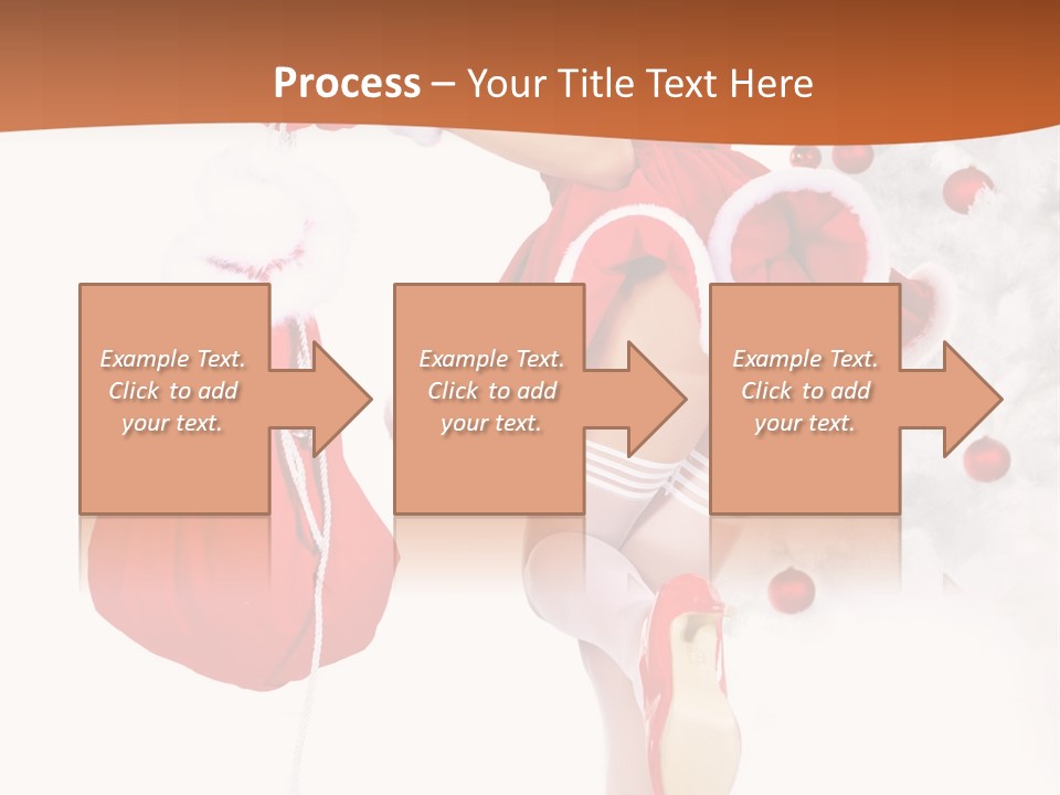 Star Gift Claus PowerPoint Template