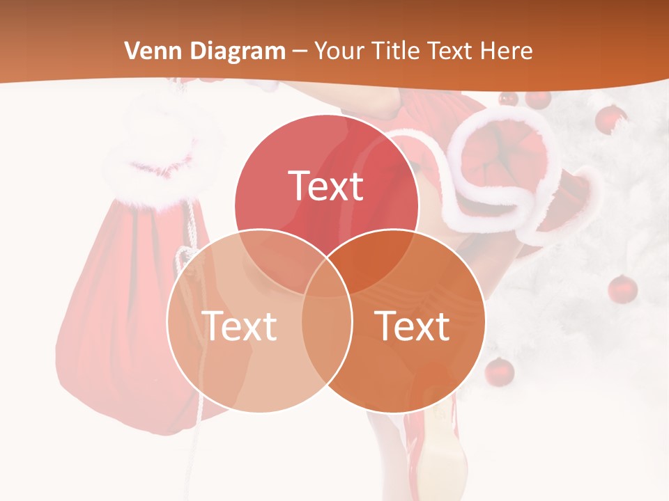 Star Gift Claus PowerPoint Template