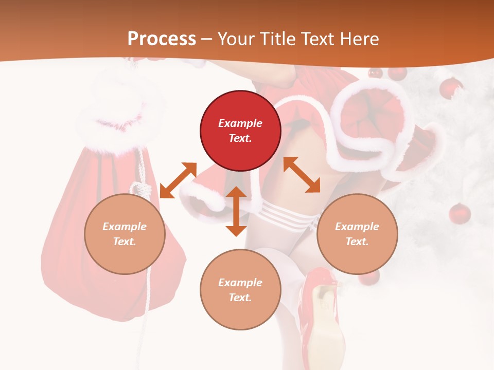 Star Gift Claus PowerPoint Template