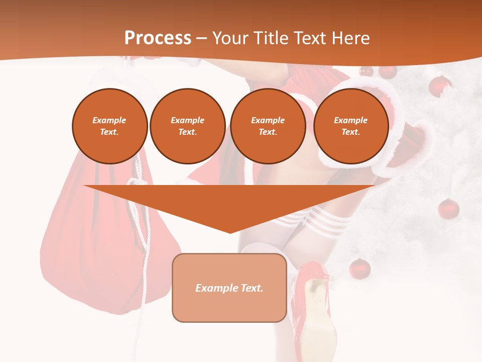 Star Gift Claus PowerPoint Template