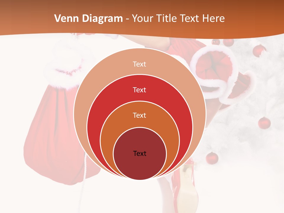 Star Gift Claus PowerPoint Template