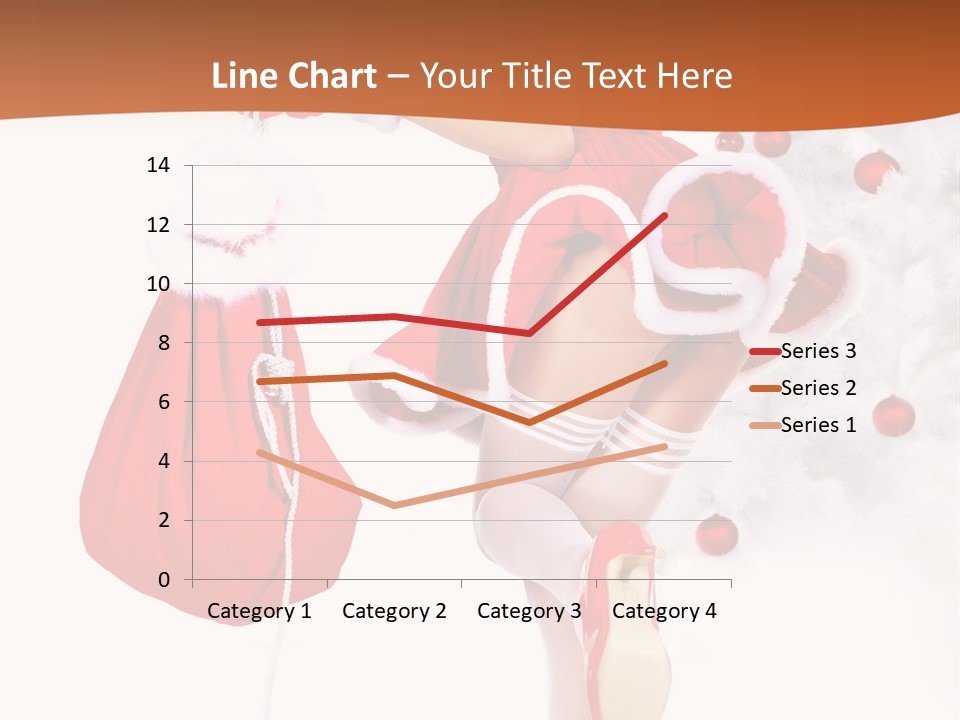 Star Gift Claus PowerPoint Template