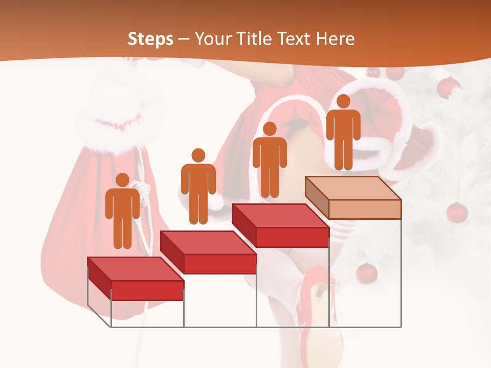 Star Gift Claus PowerPoint Template