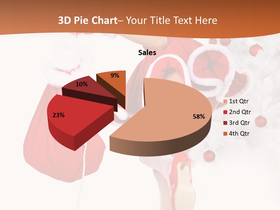 Star Gift Claus PowerPoint Template