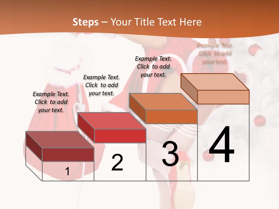 Star Gift Claus PowerPoint Template