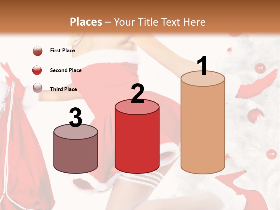 Gift Pin Beautiful PowerPoint Template