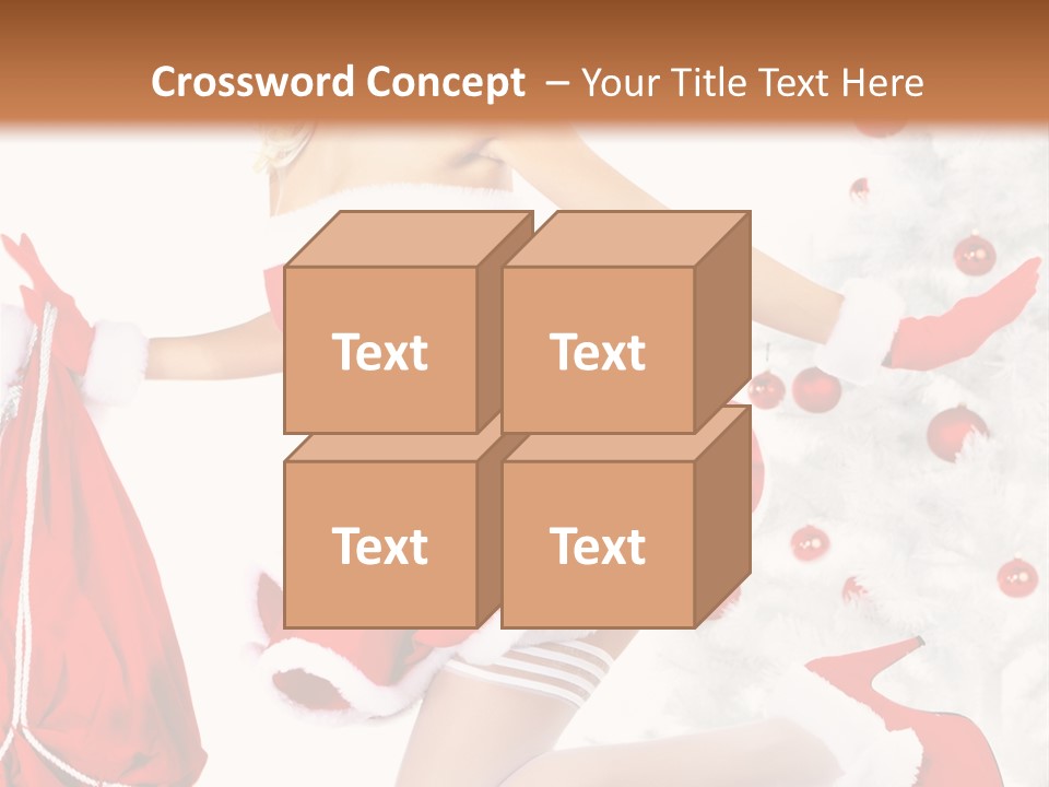 Gift Pin Beautiful PowerPoint Template