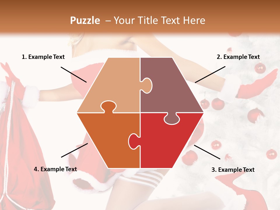 Gift Pin Beautiful PowerPoint Template