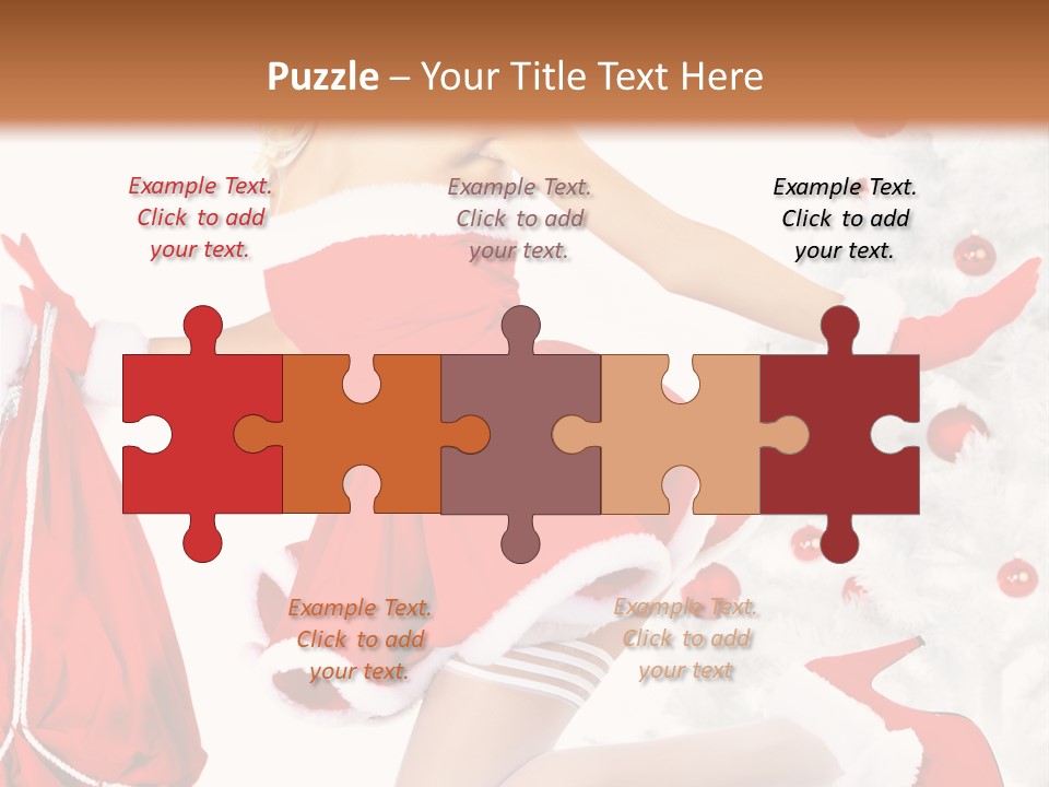 Gift Pin Beautiful PowerPoint Template