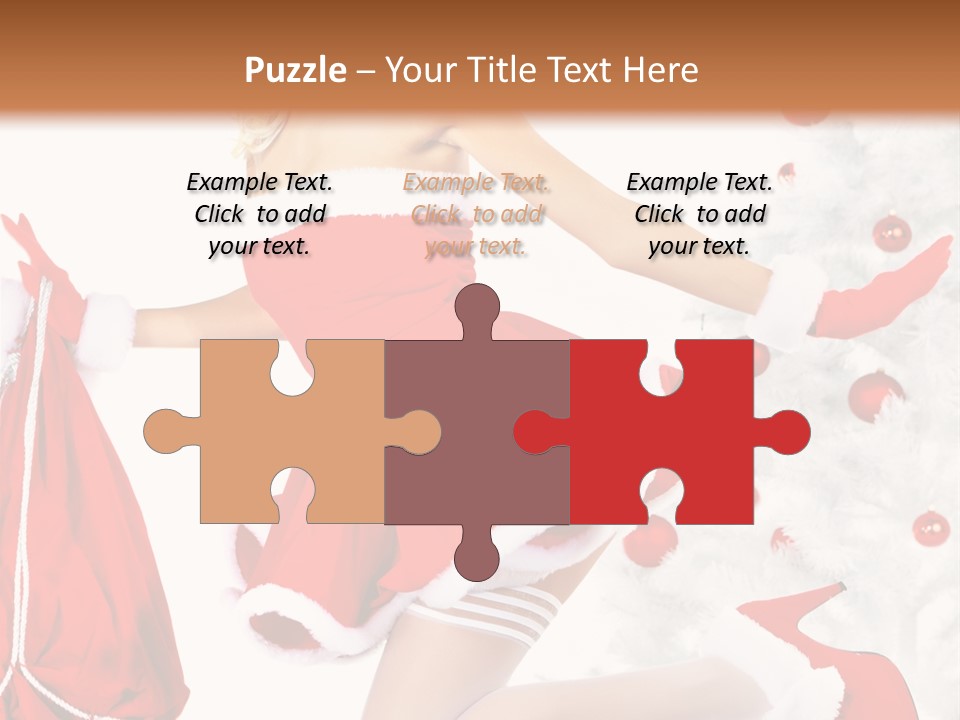 Gift Pin Beautiful PowerPoint Template