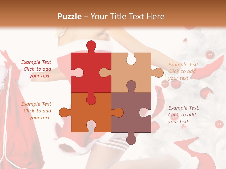 Gift Pin Beautiful PowerPoint Template