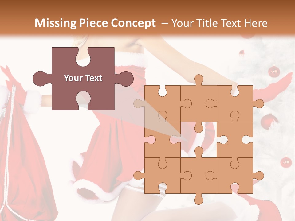 Gift Pin Beautiful PowerPoint Template