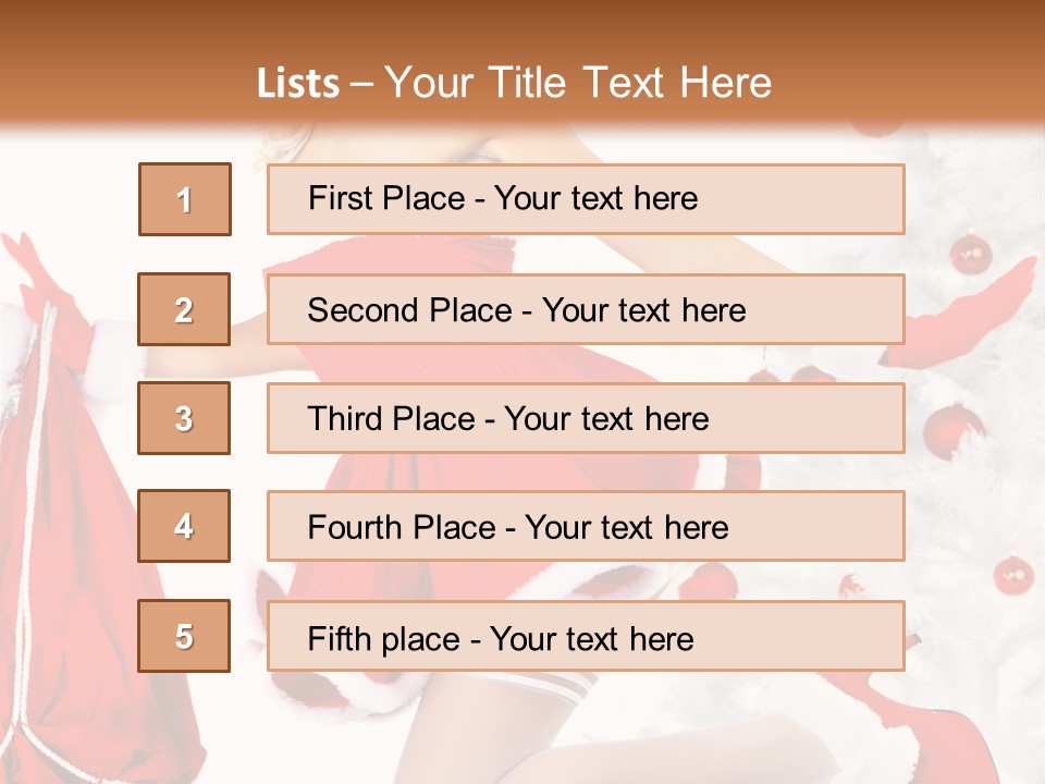 Gift Pin Beautiful PowerPoint Template