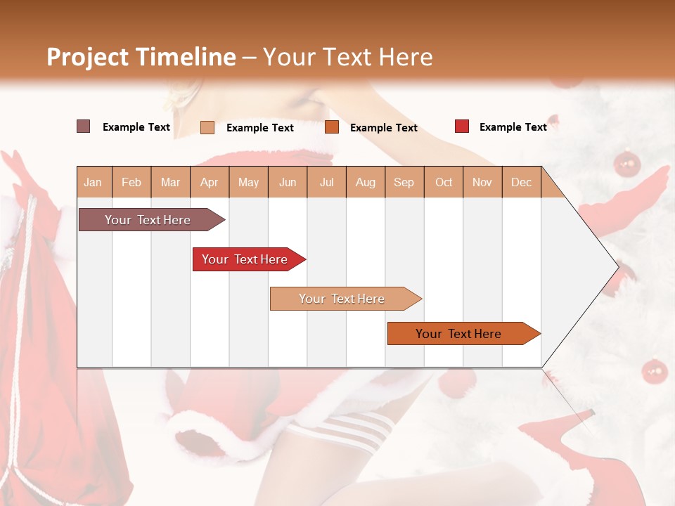Gift Pin Beautiful PowerPoint Template