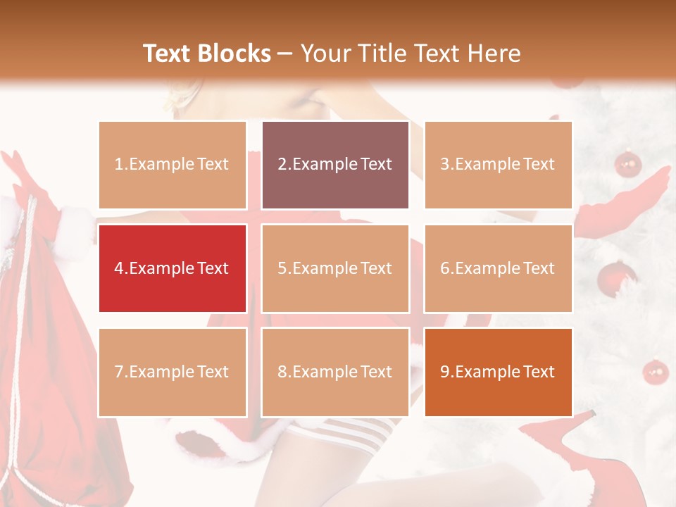 Gift Pin Beautiful PowerPoint Template