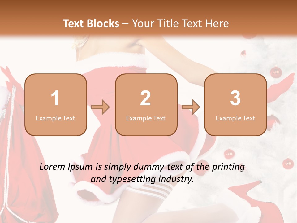 Gift Pin Beautiful PowerPoint Template