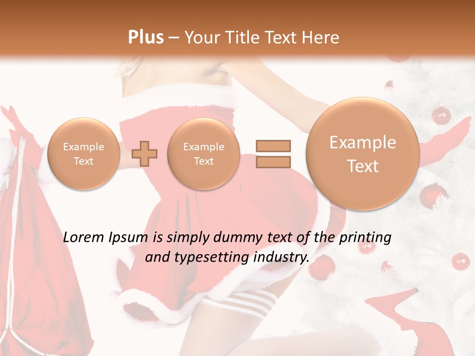 Gift Pin Beautiful PowerPoint Template