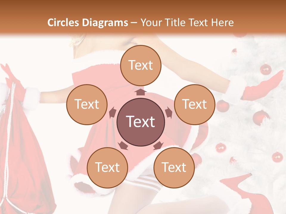 Gift Pin Beautiful PowerPoint Template