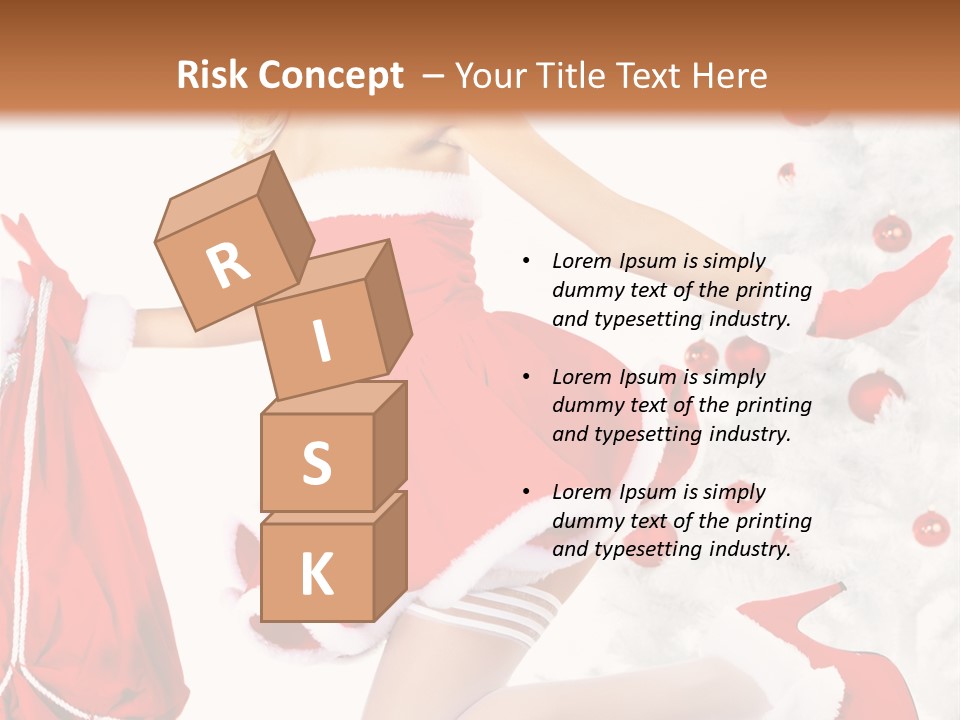 Gift Pin Beautiful PowerPoint Template