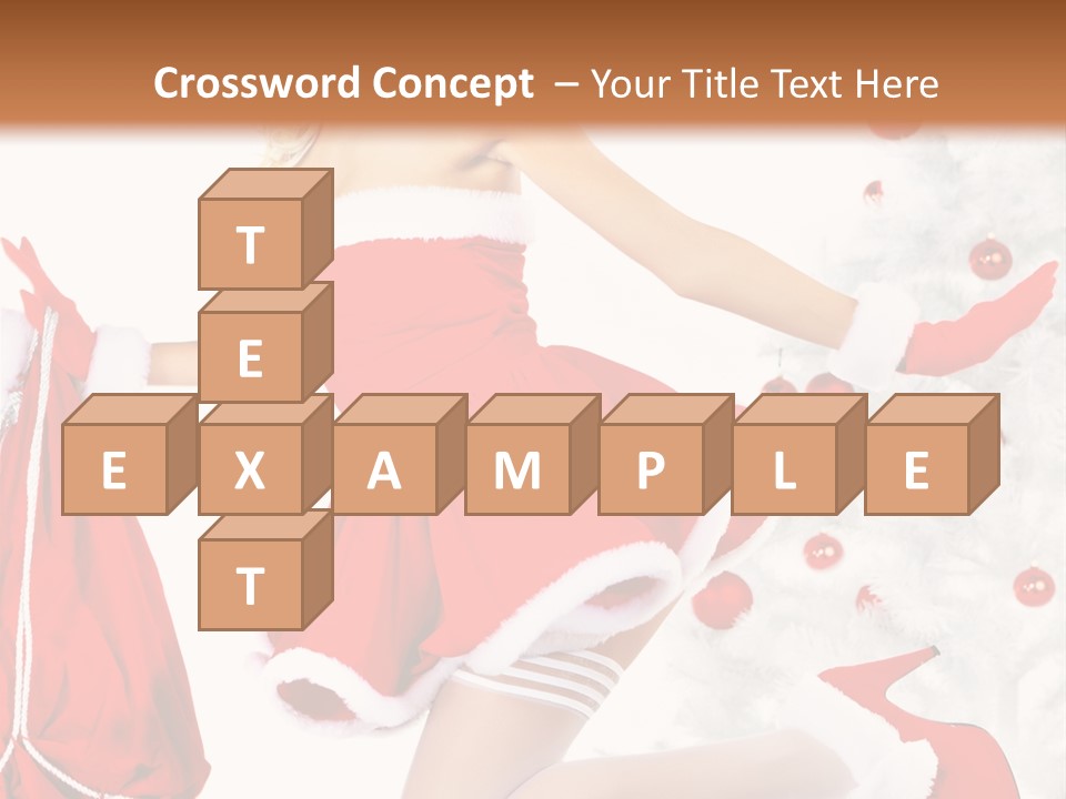 Gift Pin Beautiful PowerPoint Template