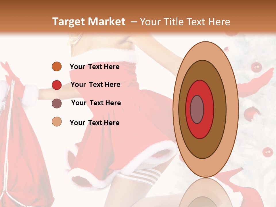 Gift Pin Beautiful PowerPoint Template