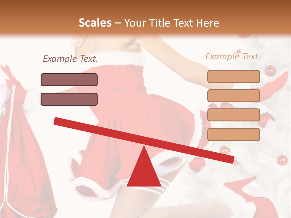 Gift Pin Beautiful PowerPoint Template