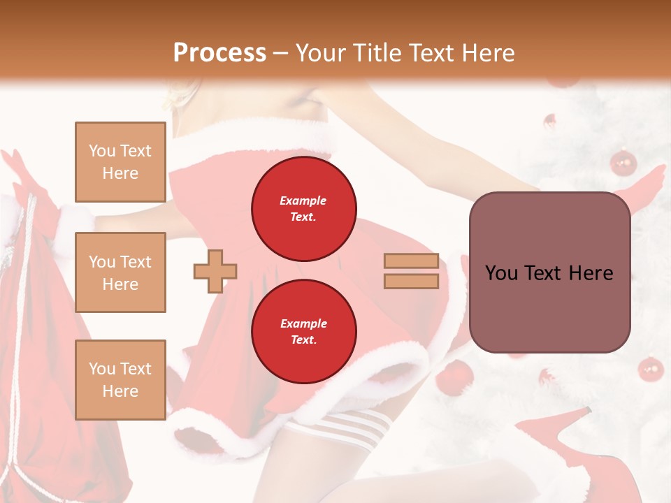 Gift Pin Beautiful PowerPoint Template
