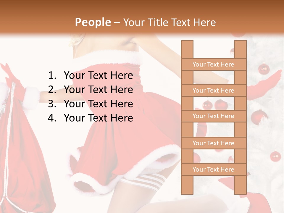 Gift Pin Beautiful PowerPoint Template