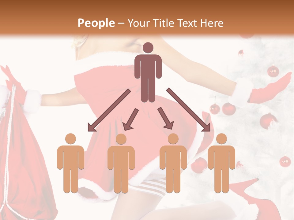 Gift Pin Beautiful PowerPoint Template