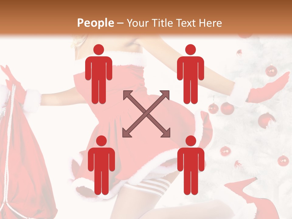 Gift Pin Beautiful PowerPoint Template